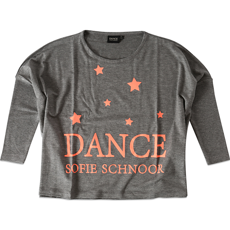 52cc179f3605aIMG_0003 Gråmeleret oversize bluse (6 år/116 cm) - Dance Sofie Schnoor