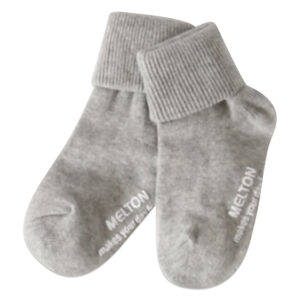 Grå melange basis strømper (17-19) - Melton