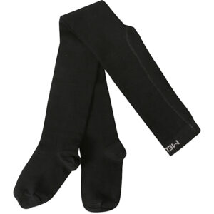 Sorte uld strømpebukser (68-74 cm) - Melton