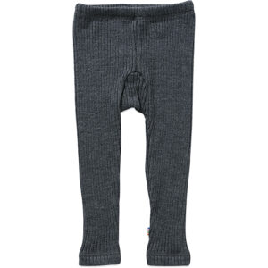 Grå vinteruld leggings (50 cm) - Joha