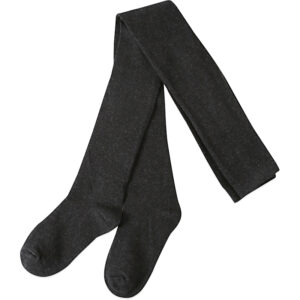 Mørkegrå strømpebukser (1-2 år) - Melton