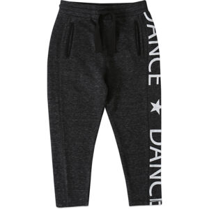 Sort melerede sweatpants (6 år/116 cm) - Sofie Schnoor