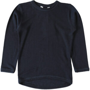 Navy uld bluse (90 cm) - Joha