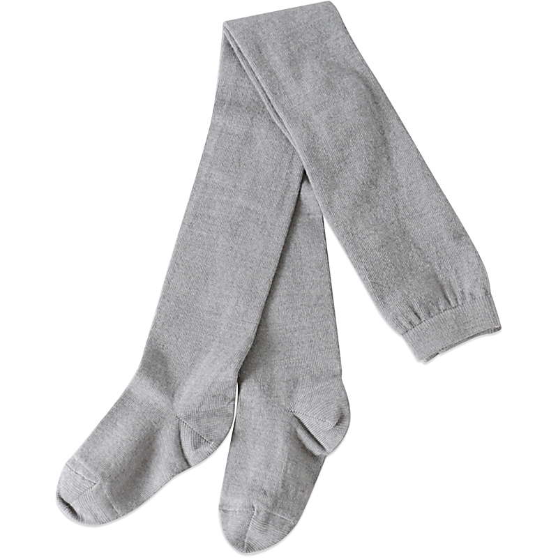 55e6d5e963433IMG_0055 Grå melange uld/bomuld strømpebukser (80 cm) - Mp Denmark