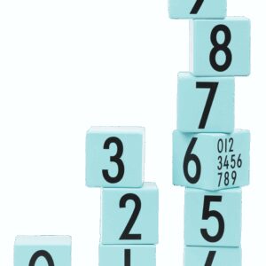 Turkis 123 cubes (One size) - Design Letters
