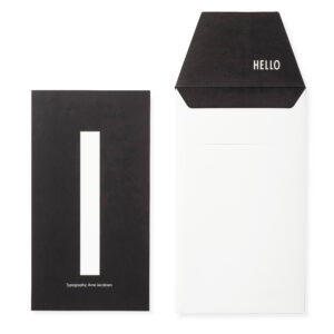 Kort m/kuvert I - Design Letters