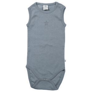 Blå body (1 mdr/56 cm) - Smallstuff