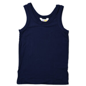 Navy bambus undertrøje (100 cm) - Joha