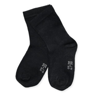 Sorte bambus strømper (17-19) - Melton