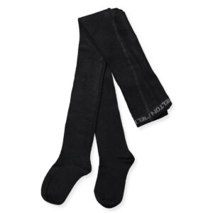 Sorte bambus strømpebukser (68-74 cm) - Melton