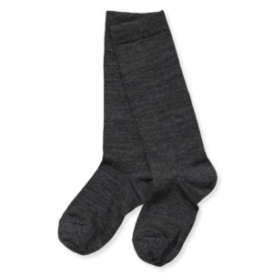 Mørkegrå uld/bomuld strømper (19-21) - Mp Denmark
