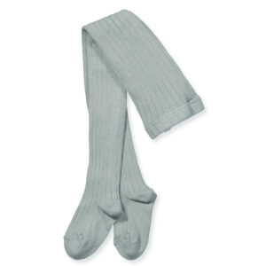 Grønne rib strømpebukser (3-6 mdr (00)) - Cóndor