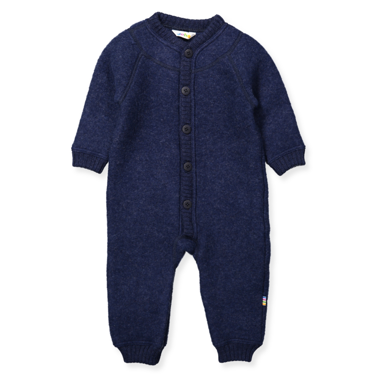 5a0ed8bc83ae3Joha-heldragt-37971-716-15603_0_Front_website Blå uld fleece heldragt (60 cm) - Joha