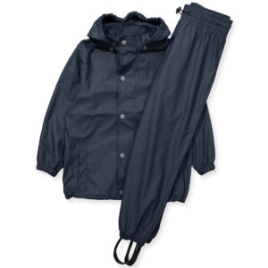 Navy gummi regntøj (4 år/104 cm) - En Fant