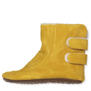 Mustard uld hjemmesko (22) - Pom Pom