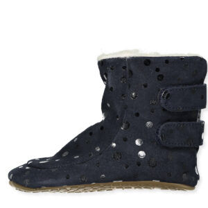 Navy dot uld hjemmesko (23) - Pom Pom