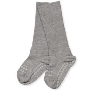 Stoppersocken aus Bambus in Grau (1-2 år) - GobabyGo