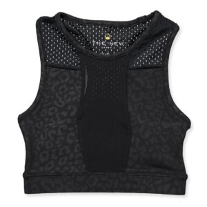 Sort leo top (3-4 år) - The New Pure