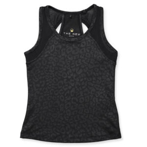 Sort leo top (3-4 år) - The New Pure