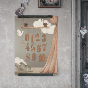 123 plakat - 50x70 cm (One size) - Mrs. Mighetto