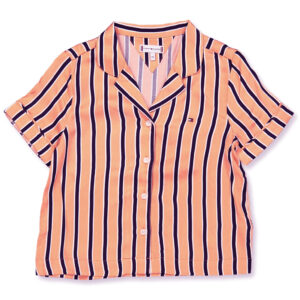 Stribet skjorte (12 år/152 cm) - Tommy Hilfiger