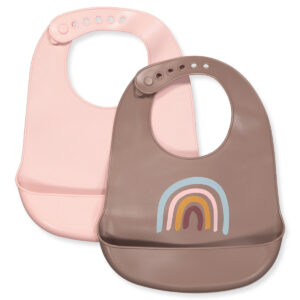 2 pak regnbue spisesmæk (One size) - OYOY