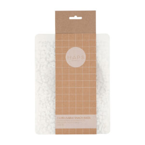 3 pak genanvendelige snack poser - 1000 ml. (One s - Haps Nordic