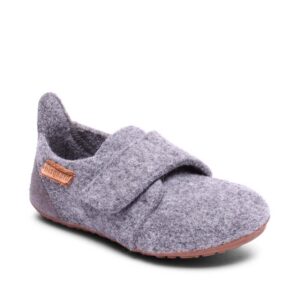 Grå uld hjemmesko (23) - Bisgaard