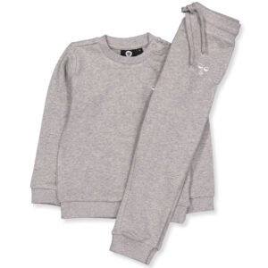 Organic Santo sweatsæt (1 mdr/56 cm) - Hummel