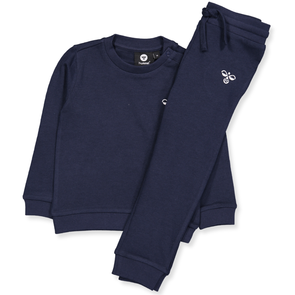 5f44d453bc85bHummel-_sweats_t-210969_-1009_0_Front_website Organic Santo sweatsæt (1 mdr/56 cm) - Hummel