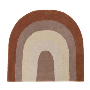 Rainbow gulvtæppe (One size) - OYOY