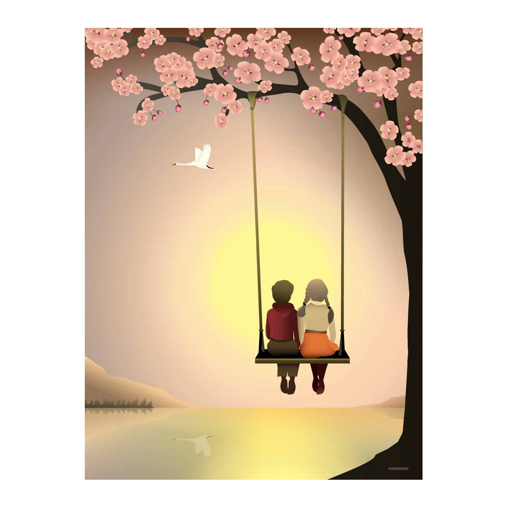 5fabcb6eccbb0SUNSET_WITH_YOU_-_Poster_Size__15x21_cm Sunset with you plakat - 30x40 cm (One size) - Vissevasse