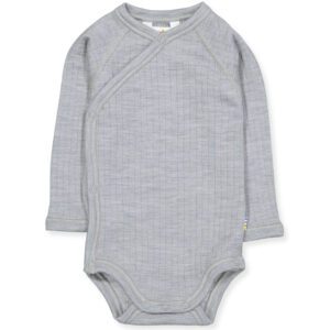 Grå uld body (60 cm) - Joha