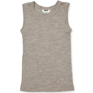 Camel uld undertrøje (90 cm) - Joha