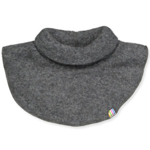 Grå uld fleece halsedisse (4-6 år) - Joha
