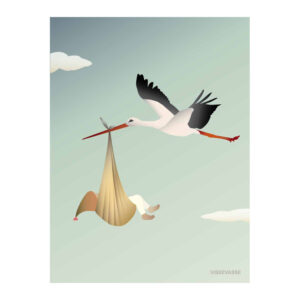 The stork kort (One size) - Vissevasse