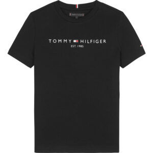 Organic sort t-shirt (2 år/92 cm) - Tommy Hilfiger