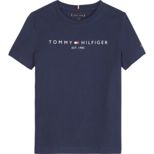 Organic blå t-shirt (3 år/98 cm) - Tommy Hilfiger