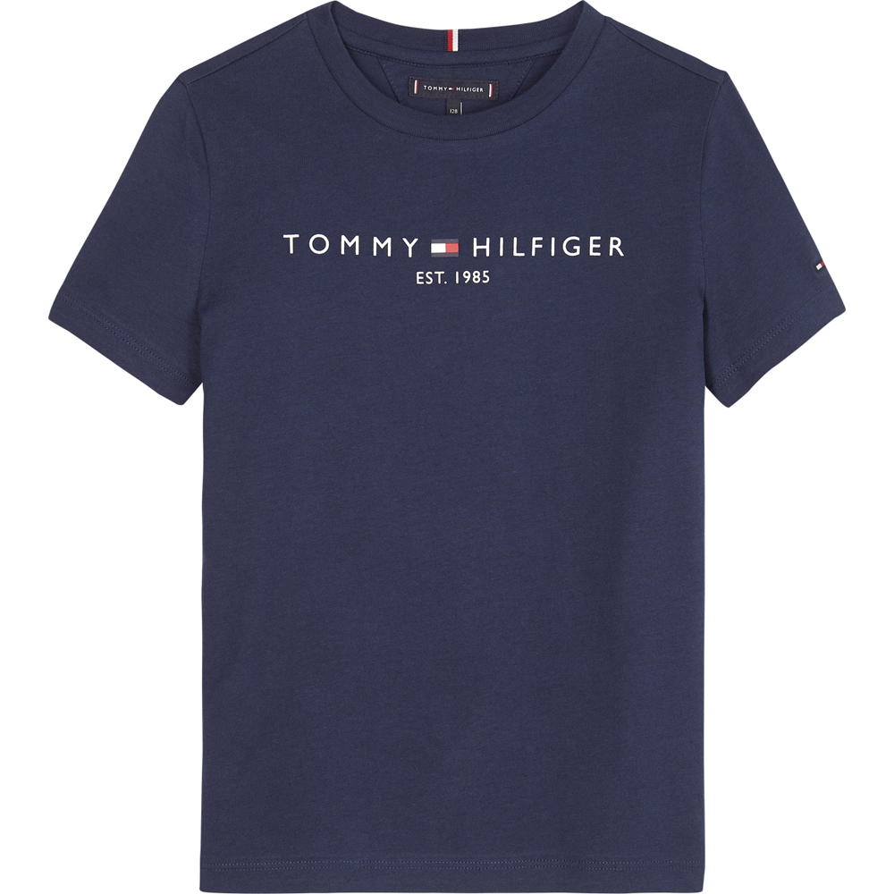 6020f5cecc268KS0KS00210C87_F_copy Organic blå t-shirt (3 år/98 cm) - Tommy Hilfiger