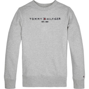 Organic grå sweatshirt (4 år/104 cm) - Tommy Hilfiger