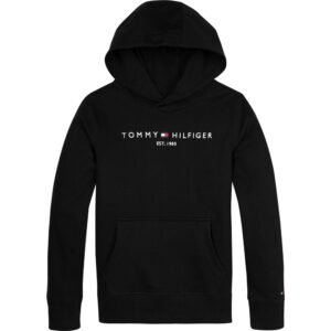 Organic sort sweatshirt (5 år/110 cm) - Tommy Hilfiger