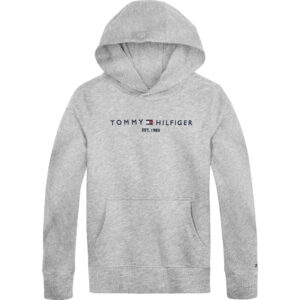 Organic grå sweatshirt (4 år/104 cm) - Tommy Hilfiger