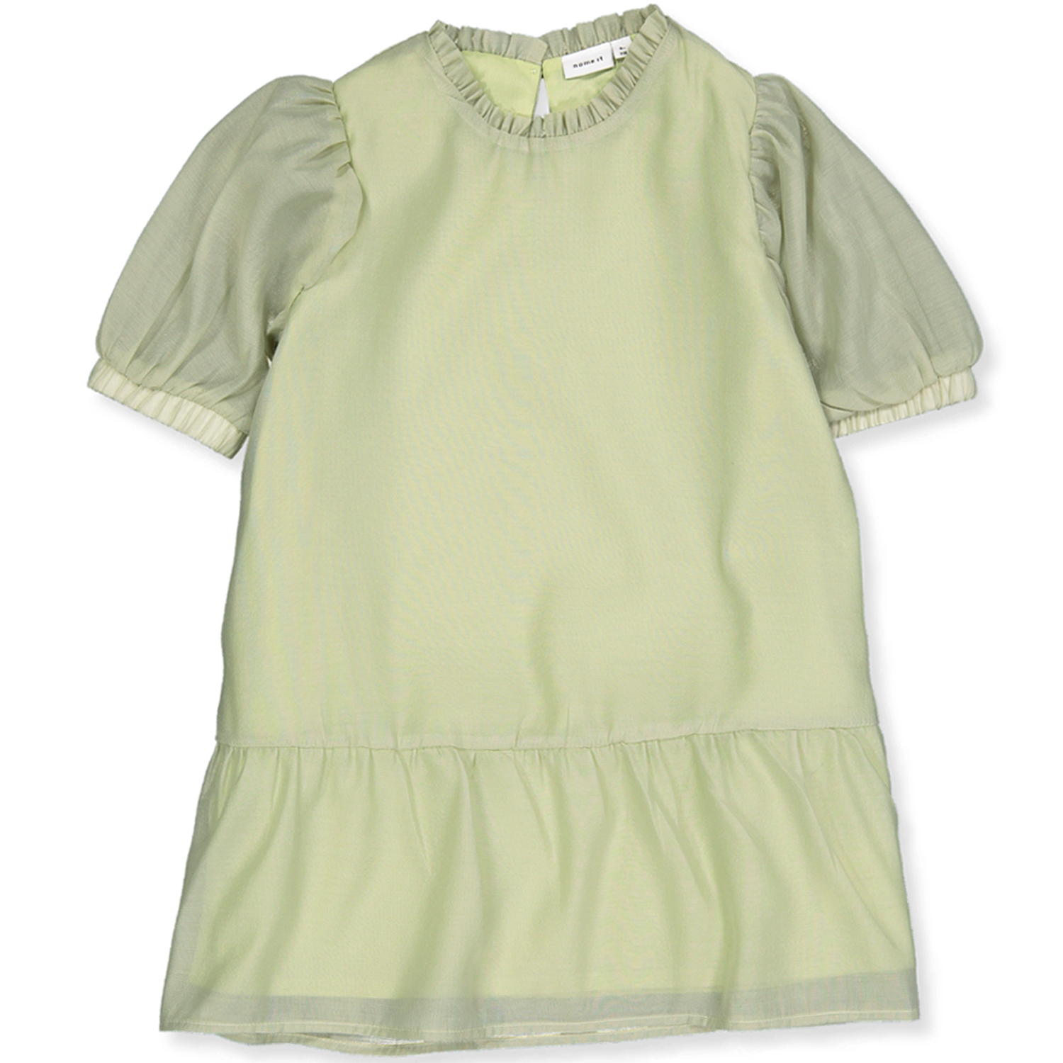 6048bbee10ffaName_it_-_kjole-13188254-_sage_-1_Front_website Fina kjole (8 år/128 cm) - Name it