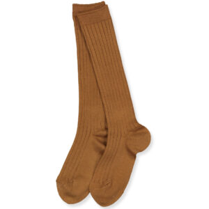 Toffee rib knæstrømper (0-3 mdr (000)) - Cóndor