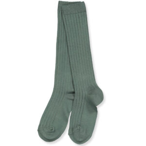 Petrol rib knæstrømper (0-3 mdr (000)) - Cóndor