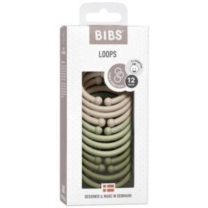 12 pak Loop ringe (One size) - Bibs