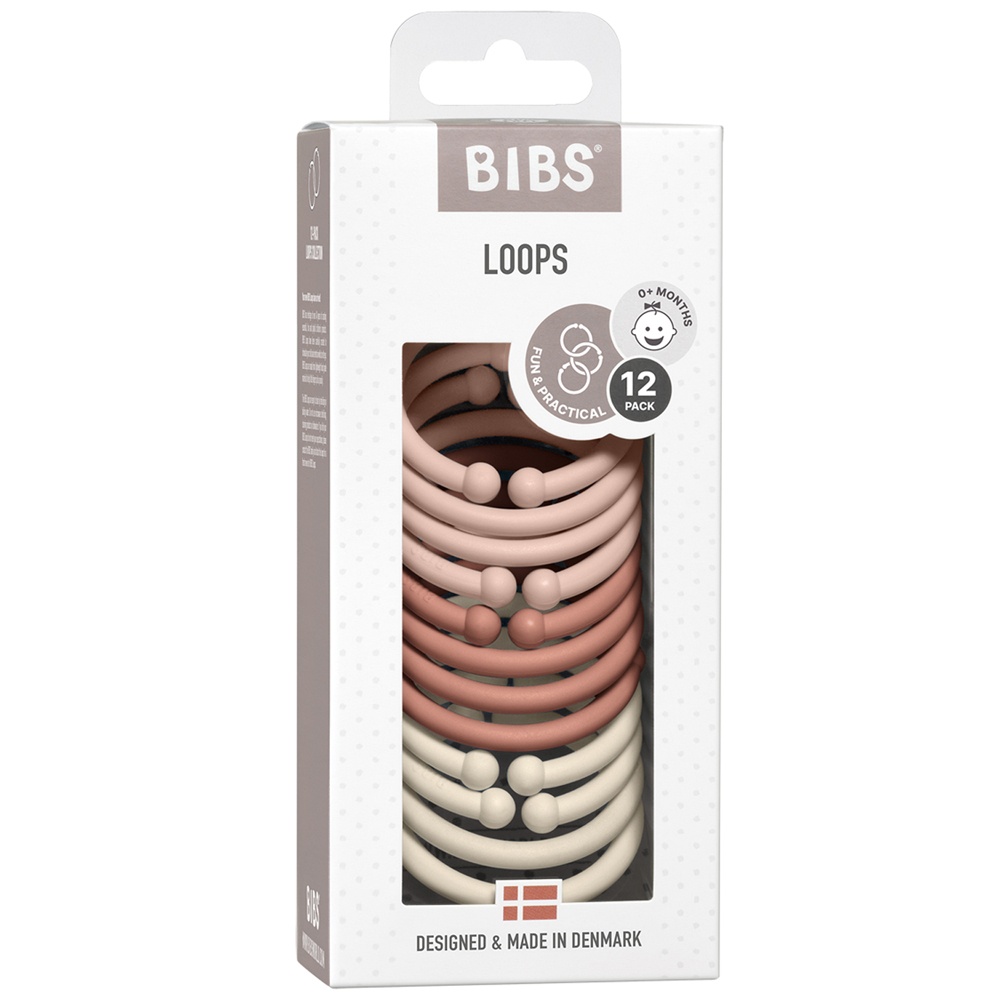 608922990a7edBIBS_LOOPS_900239_5713795219599_Blush_Woodchuck_Ivory2_copy 12 pak Loop ringe (One size) - Bibs