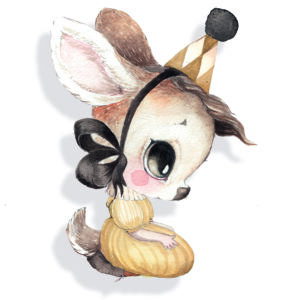 Miss Stella wallsticker (One size) - Mrs. Mighetto