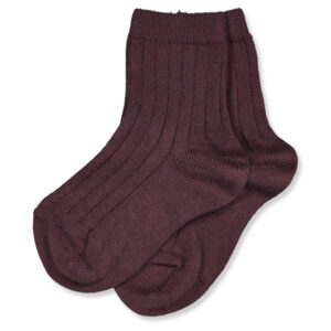 Burdeaux rib strømper (0-3 mdr (000)) - Cóndor
