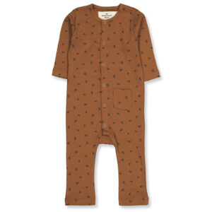 Organic Chestnut heldragt (12-18 mdr) - Monsieur Mini